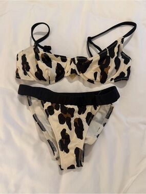 SOLID & STRIPED Bikini Set